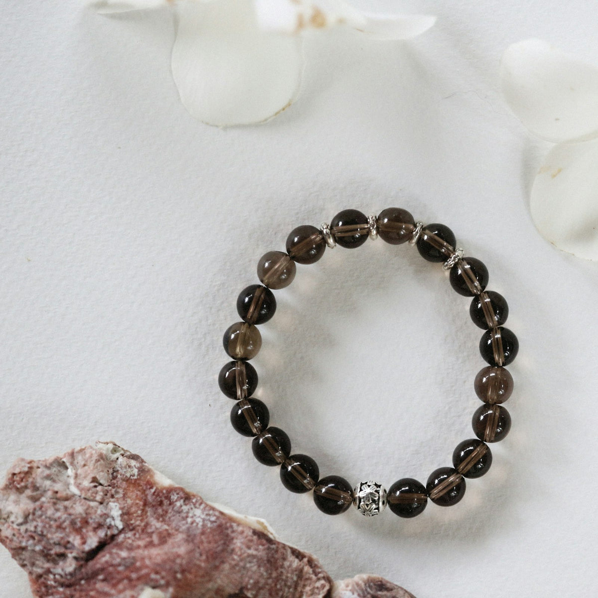 Bracelet quartz fumé — Fumée